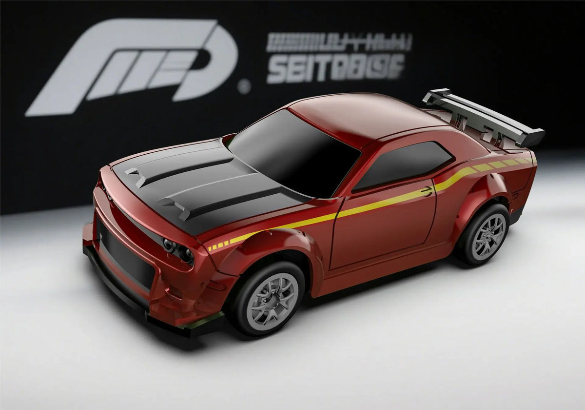 1/64 Mini RC Desktop RC Car Full Scale 4WD Drift Car Desktop Racing Model Ornament Boy RC Car