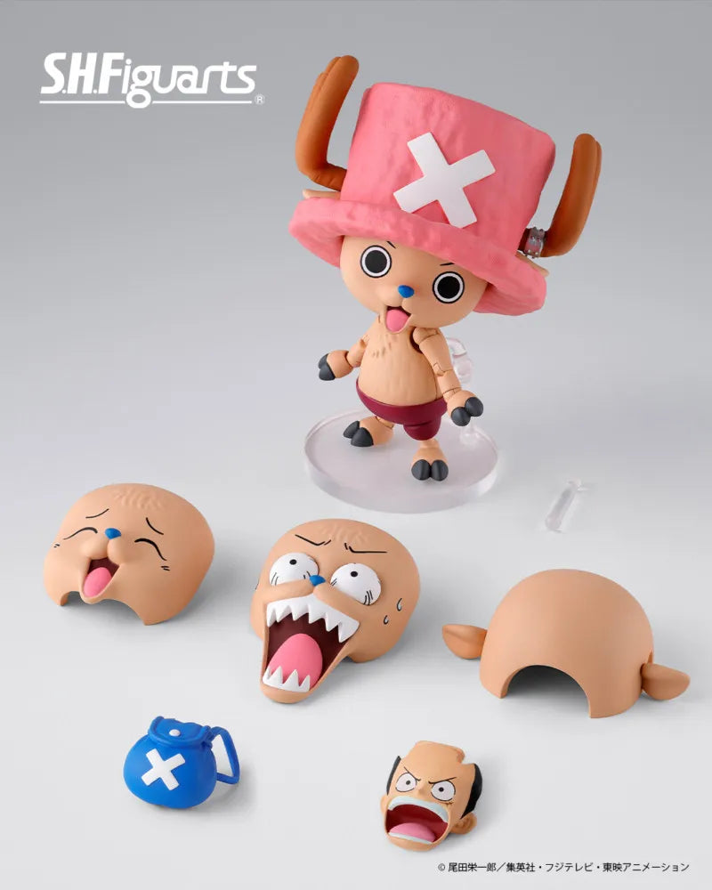 Bandai Figure Original Genuine In Stock SHF One Piece Tony Chopper Drum Island Arc Action Figure Collectible Toy Gift