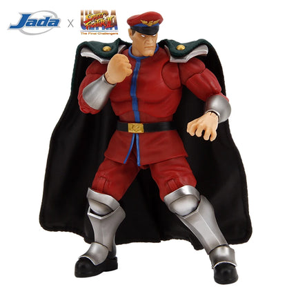 JADA Action Figure Street Fighter Collectible Figures: Akuma Balrog M.Bison Ken Guile Dhalsim ChunLi | Limited Edition ~15-17 CM