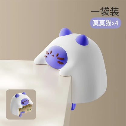Baby table soft corner anti-collision sticker silicone window table hemming cartoon soft right angle protective cover