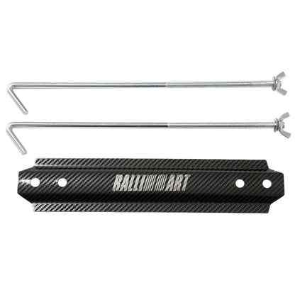 jdm style Ralli art High Quality Carbon Fiber Look Battery Tie Down Bar for Universal car