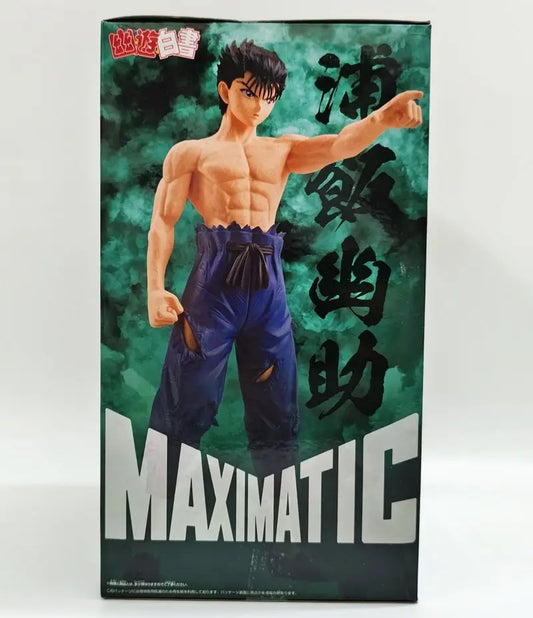 Original Bandai In Stock Banpresto Maximatic Yuyu Hakusho Yusuke Urameshi Figure Anime Action Model