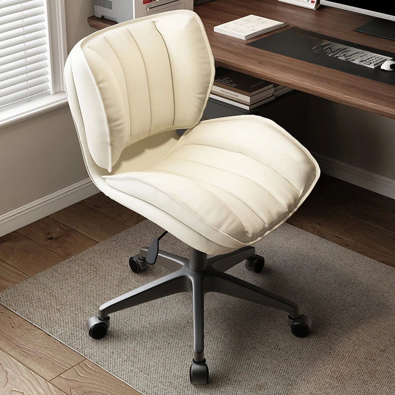 Lumbar Cushion Design Office Chair Luxairy Designer Relaxing Rolling Office Chair Stool Swivel Sillas De Oficina Home Furniture