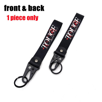 Newest Japanese JDM Modified Culture Seal Eagle Beak Clasp Wrist with Key Clasp Keychain Key Ring For Lonely Driver