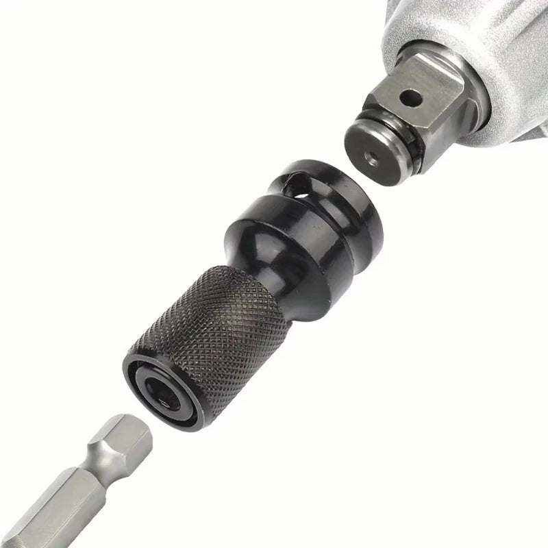 Impact Electric Wrench Conversion Head Telescopic Fast Electric Wrench Accessories Electric Drill Conversion Head Power Tools