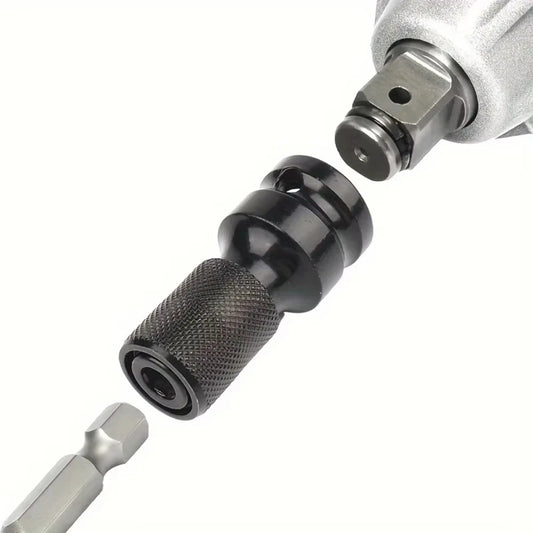 Impact Electric Wrench Conversion Head Telescopic Fast Electric Wrench Accessories Electric Drill Conversion Head Power Tools