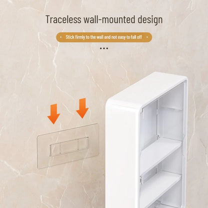 Wall Mounted Storage Box For Action Figures Magnetic Suction Display Rack Organizer for Blind Box Toy Dustproof Doll Storage Box