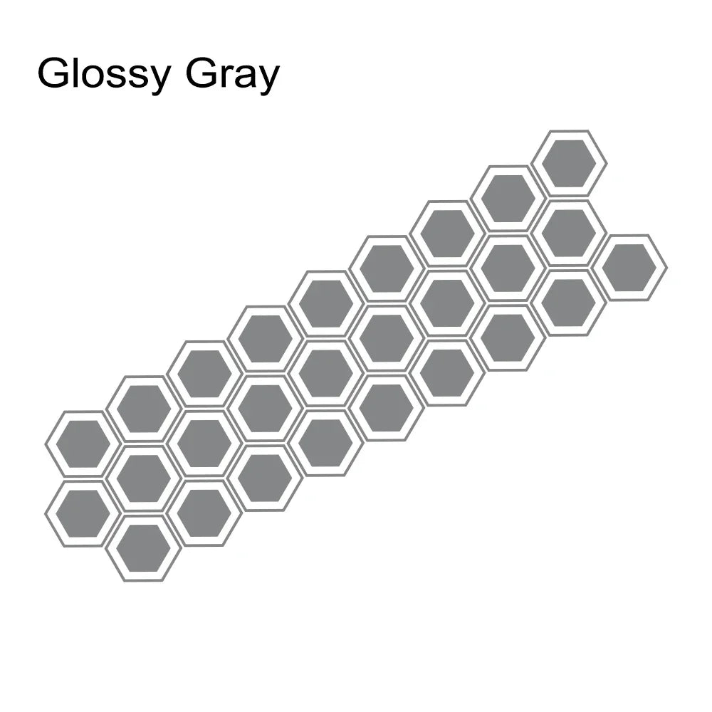 Honeycomb Hexagonal Graphics Car Vinyl Decal Car Body Side Sticker Waterproof Modification Decoration Auto Tuning Accessories