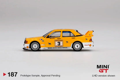 1:64 190E 2.5-16 Evolution II #3 #187 #196 #197 alloy die-cast simulation car model, adult ornaments,boys' toys,children's gifts