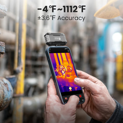 (for iPhone&Android) P1 Android Thermal Camera for iPhone 320*240 X³IR Resolution 600℃ 25Hz HVAC House Inspection Camera