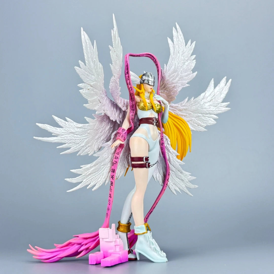 Anime Digimon Adventure Figure Angewomon Action Figure Pvc Collection Model Toy for Gift