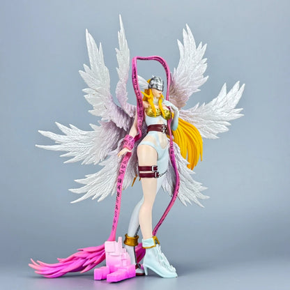 Anime Digimon Adventure Figure Angewomon Action Figure Pvc Collection Model Toy for Gift