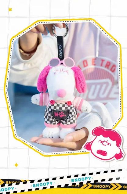 Peanuts Snoopy Mood Outfit Series Blind Box, Trendy Toy Backpack Charms, Figure Merchandise, Birthday Gifts for Girls