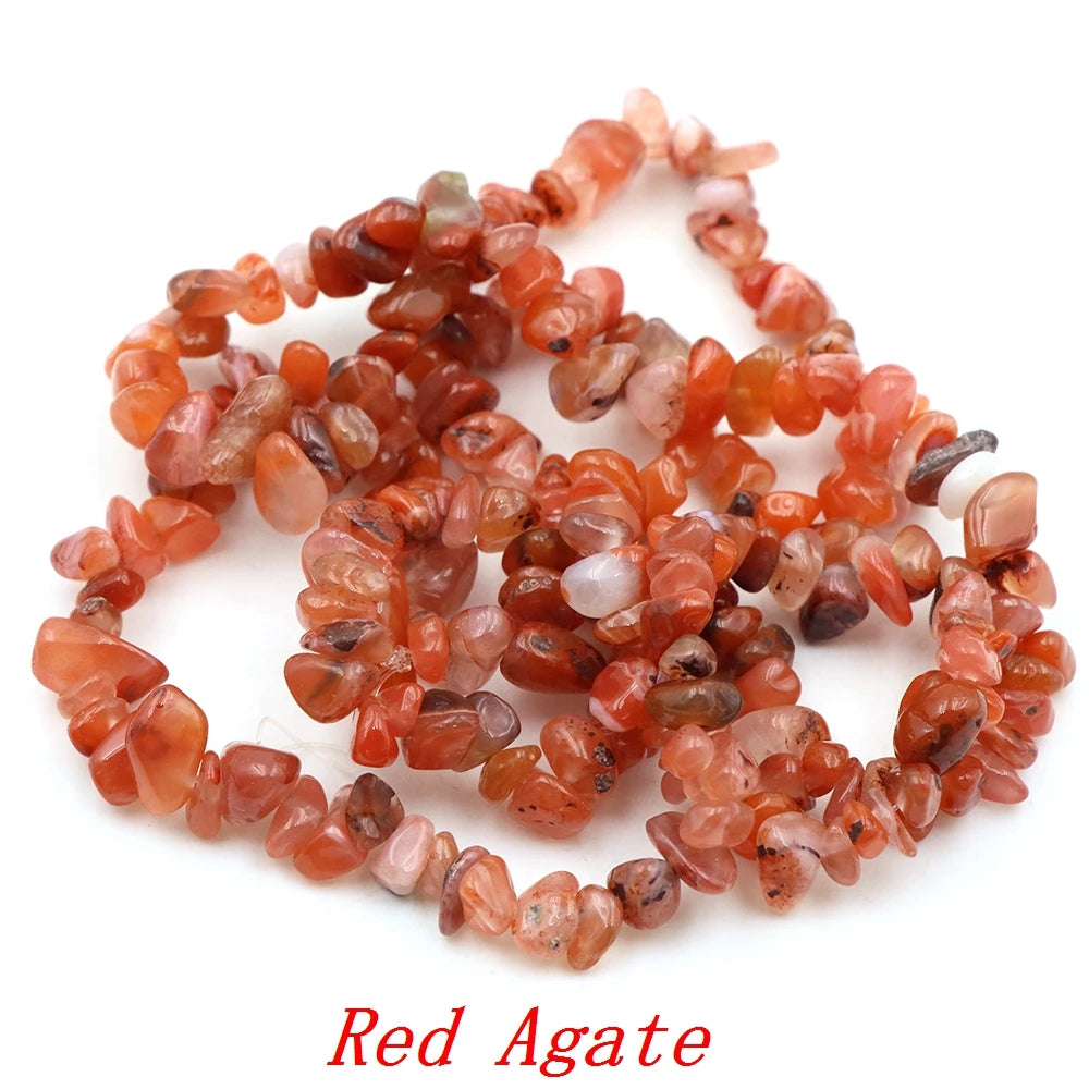 5-8mm Natural Irregular Lilac Lepidolite Stone Beads Gravel Chips Loose Spacer Beads for Jewelry Making DIY Bracelet Necklace