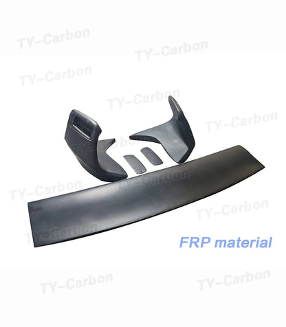 Real Carbon Fiber ST Style Rear Tail Spoiler Trunk Wing Lip Tuning Rear Roof Lip Spoiler Wing For Supra A90 2019-2023 BodyKits