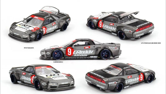 Kaido House + MINIGT 1:64 NSX Kaido Test Car Spec V1 China Edition  Diecast Model Car