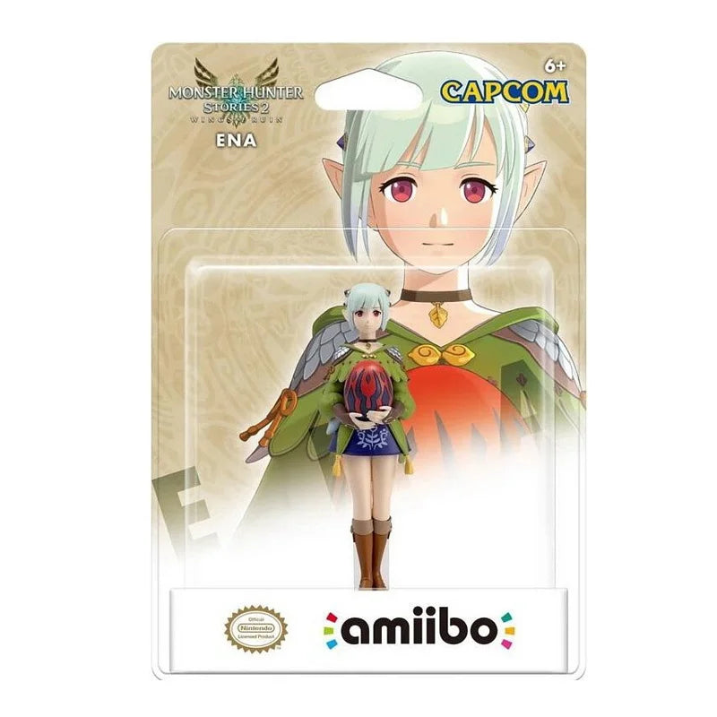 Nintendo Amiibo Monster Hunter Stories Series 2 Figure Ena Razewing Ratha Tsukino NFC Figure Asian Version In Stock