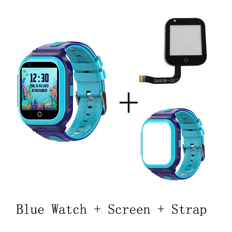 Wonlex Kids Smart Watch 4G GPS WIFI Location Tracker SOS Video Call KT24S Children's Smartwatch IP67 Waterproof Smart Baby Watch