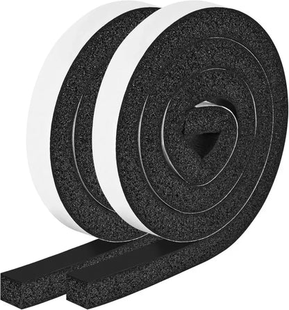 32M Self-Adhesive Foam Window Sealing Strip Weather Stripping Door Resilience Seal Tape Soundproof Windproof Insulation Strips