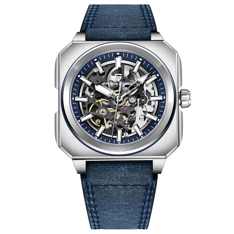 PAGANI DESIGN Top Brand 1791 Hollow Mechanical Men Watch Classic Luxury Men Waterproof Automatic Watches for Man Pagani Design
