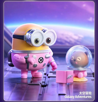 Hot Original POP MART Minions Bedtime Stories By Bob And Tim Series Blind Box Anime Figure Mystery Box Desktop Toy Surprise Gift