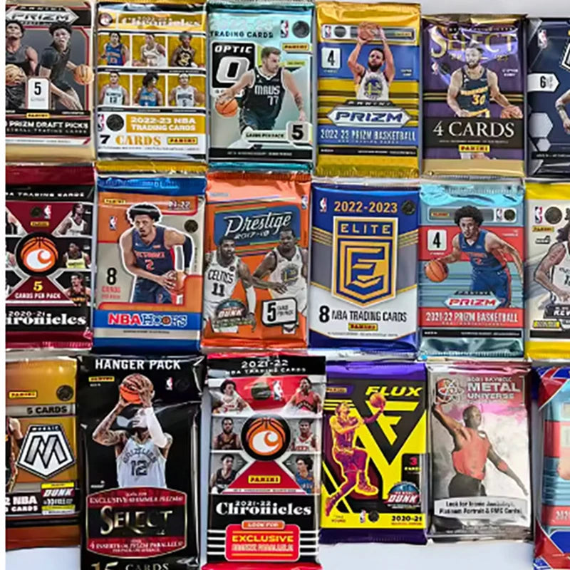 2024 Panini star card mystery box NBA Two packs original cards A brick card Doncic Kyrie Irving James Curry Bryant Collectible