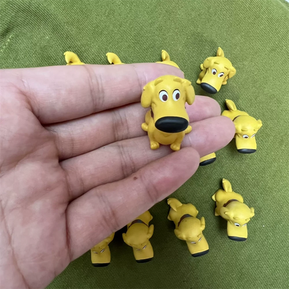 Disney original 100th Mini Figureines Bottle Toy  Princess Series Villain Series Figurine Toy Model For Kids Gifts