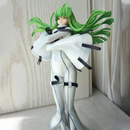 23cm Code Geass Lelouch Of The Rebellion Figure C.C Figures Figurine Pvc Doll Desk Decoration Statue Collection Model Toy Gift