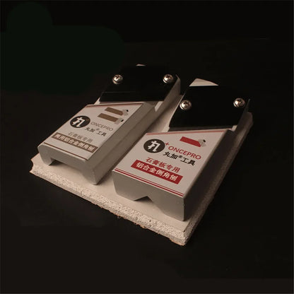 Aluminum Alloy Chamfering Planer with 6 Blade 45° Angle Wood Edges Trimming Tool for Plasterboard Ceiling Decorative Hand Planes