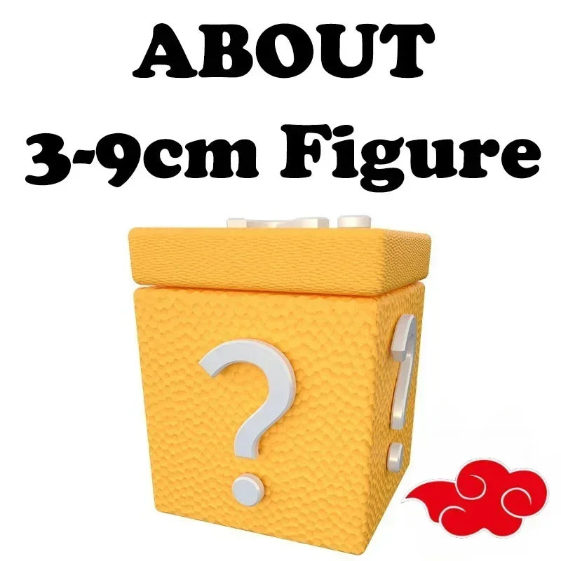 Naruto Hidden Rare Character Blind Box! Random Anime Figure with Chance for Akatsuki, Perfect Gift for Naruto Fans