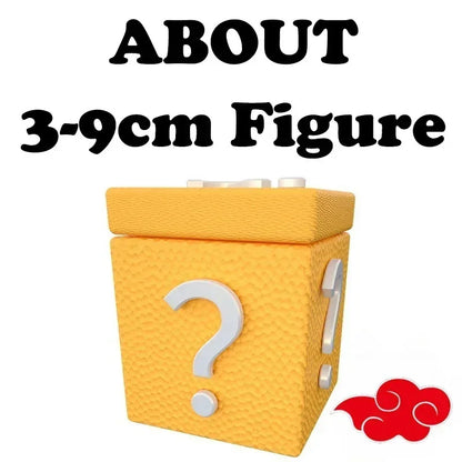 Naruto Hidden Rare Character Blind Box! Random Anime Figure with Chance for Akatsuki, Perfect Gift for Naruto Fans