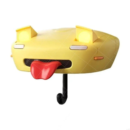 Auto Keychain Flashlight MX-5 RX-7 Car Key Holder Gift Wall Mounted Headlight Decor Creative Auto Decoration Key Rack