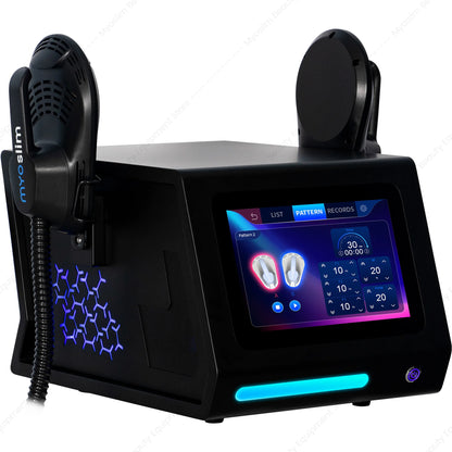 HI‑EMT Electromagnetic Muscle Stimulator MYOslim Machine Body Sculpt Butt Lifting Skin Tightening Beauty Device