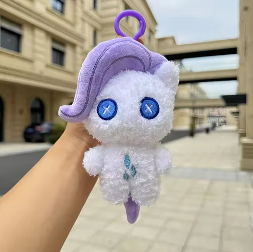 Kawaii My Little Pony Plush Backpack Pendant Keychain Twilight Sparkle Fluttershy Pinkie Pie Cute Bag Decoration Toy Gift