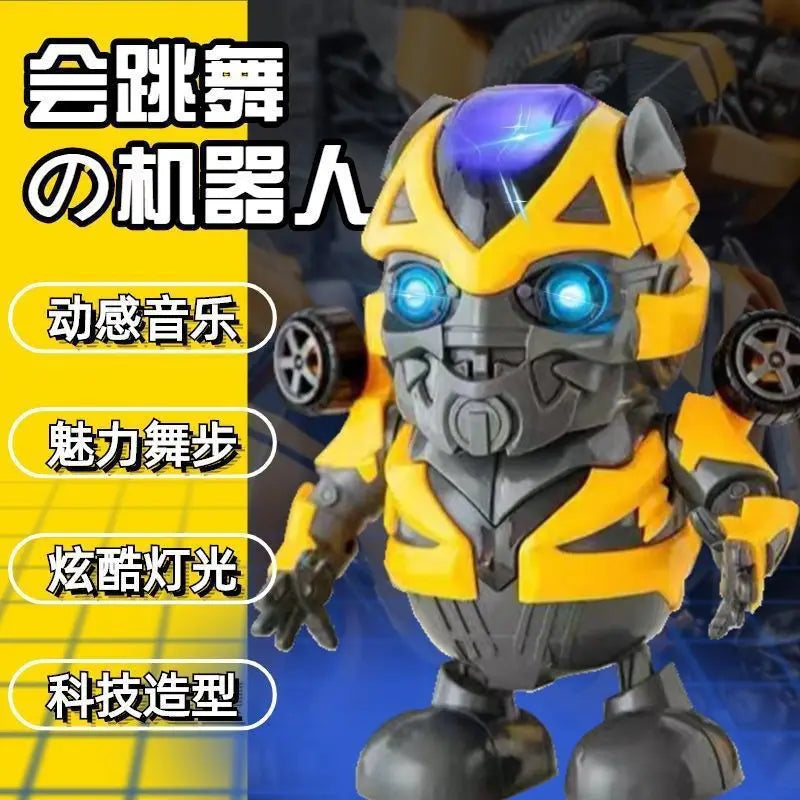 Marvel Iron Man LED Light Action Figure - Singing Dance Spiderman Robot Model Avengers Super Hero Doll for Kids Christmas Gift