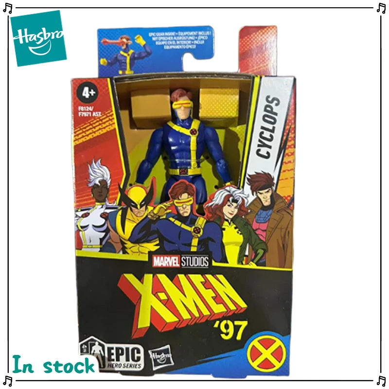 Original Hasbro MARVEL LEGENDS Cyclops Anime Figure Model Gift Toy Collection
