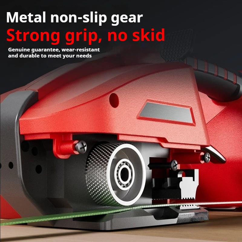 18V Electric Strapping Machine Cordless Automatic Friction Welder Tensioner Packing Tool for PP PET Band Logistics Warehouse