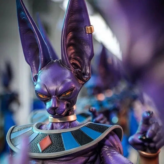 In Stock 30cm Anime Dragon Ball Z Beerus Figure Super God of Destruction Figures Collection Model Toy For Children Gifts