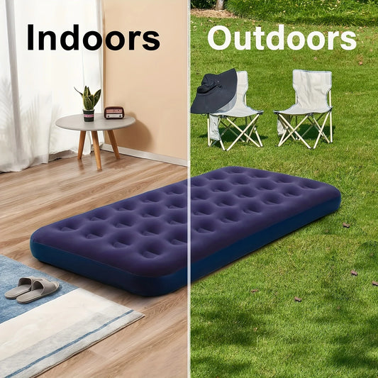 Camping and Home Use Twin and Queen Size (Single and Double) Air Mattresses, Inflatable Mattress Sleeping Pads