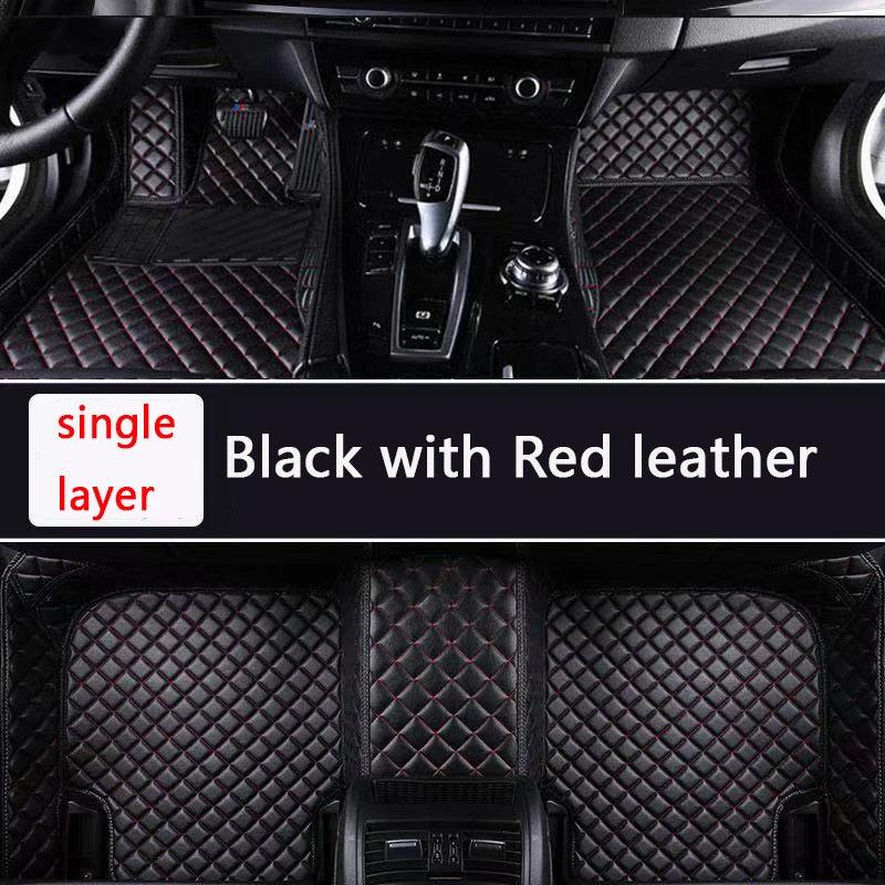 Car Floor Mats for Porsche Macan 2014 2015 2016 2017-2026 Custom Auto Foot Pads Automobile Carpet Cover Interior Accessories