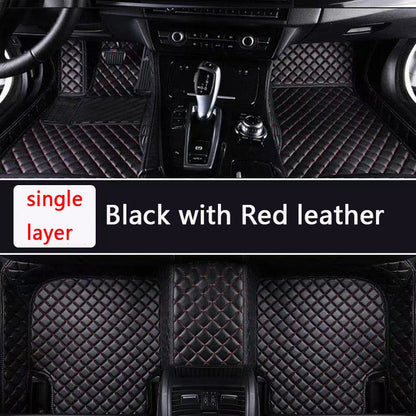 Car Floor Mats for Porsche Macan 2014 2015 2016 2017-2026 Custom Auto Foot Pads Automobile Carpet Cover Interior Accessories