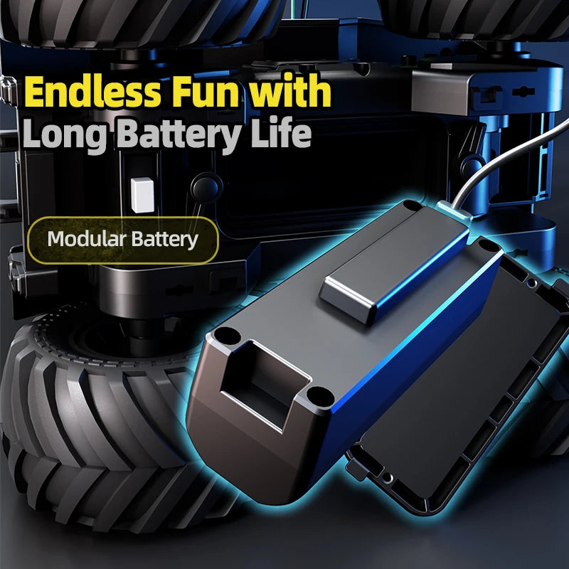 New JJRC Q210 RC Sherpa Four-Wheel Drive Large Foot Climbing All-Terrain Amphibious Vehicle Toys for Children.