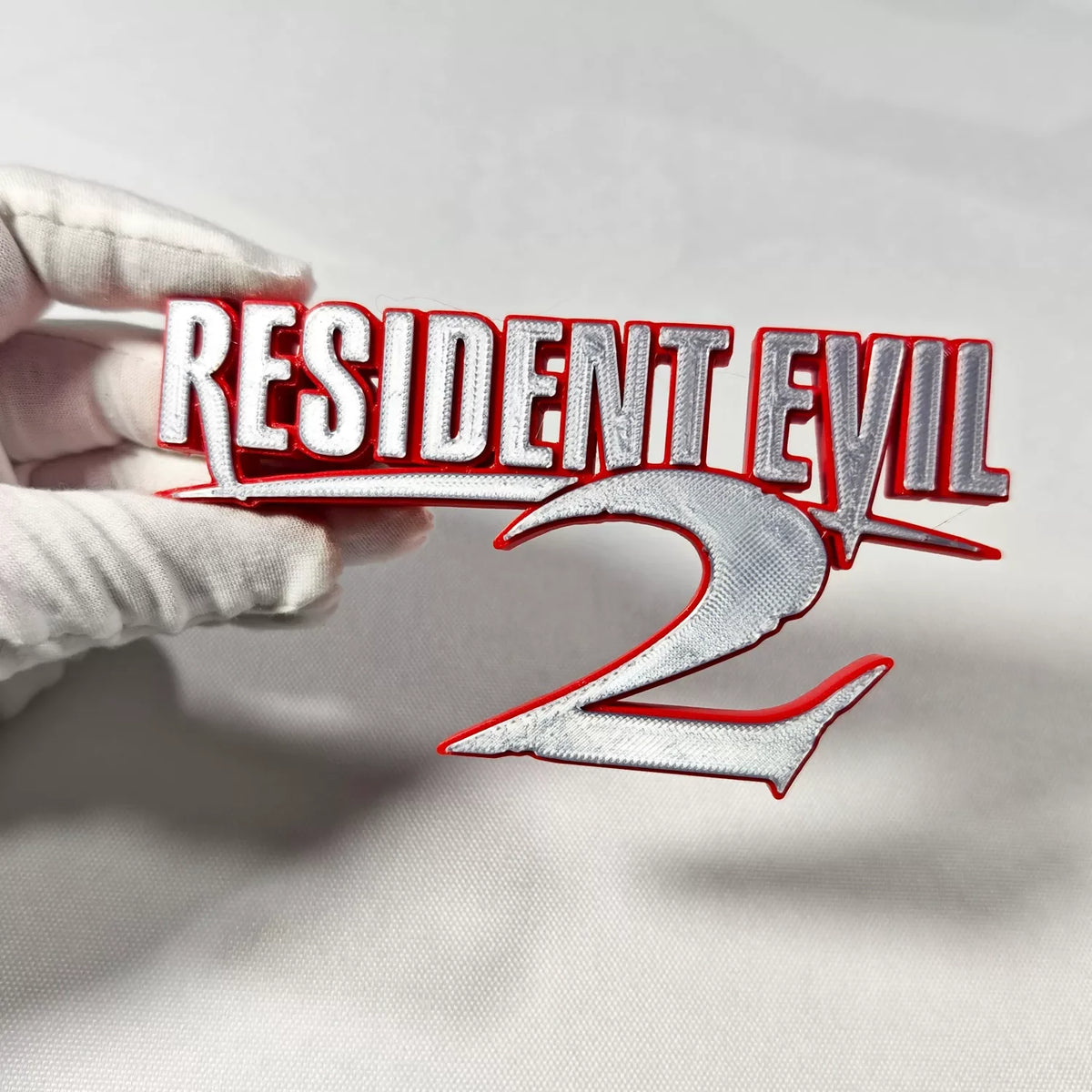 Resident Evil Magnetic Logo Stand Fridge Sticker 3d Desktop Ornament Umbrella Corporation Game Display Decor For Adult Game Fans