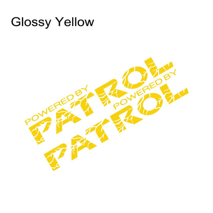 2PCS Car Door Side Sport Stickers For Nissan Patrol y60 y61 y62 Auto Body Decoration Vinyl Film Decal DIY Accessories