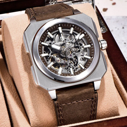 PAGANI DESIGN Top Brand 1791 Hollow Mechanical Men Watch Classic Luxury Men Waterproof Automatic Watches for Man Pagani Design