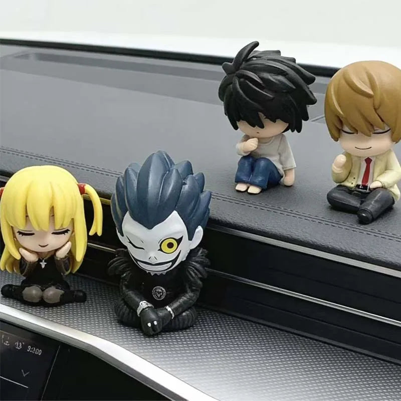 Q Version DEATH NOTE Figure Cute Edition Yagami Light 4cm Ryuk/L·Lawliet PVC Action Figure Amine Collectible Figurine