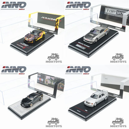 INNO 1:64 S2000 S15 BCNR33 190E Diecast Model Car