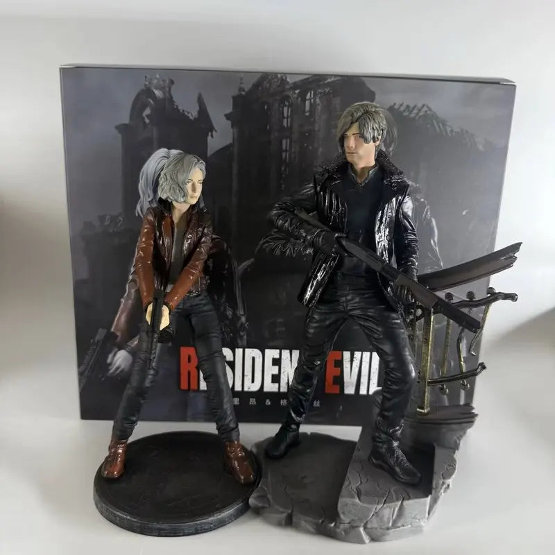 New In-Stock Anime Resident Evil Requiem Leon·Scott·Kennedy Grace Ashcroft Action Figure Model Toy Decoration Gifts
