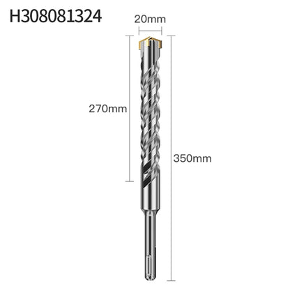 LIDIAO SDS Plus Rotary Hammer Drill Bits Concrete Drill Bit Long Round Handle Carbide Tipped Brick Stone Drilling 6 to 25mm