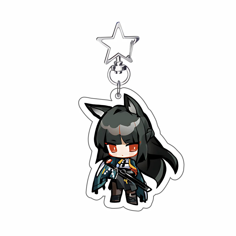 New Hot Game Zenless Zone Zero Keychains Pendant Car Ellen Joe Seth Lowell Jane Doe Von Lycaon Nicole Fans cosplay Gifts